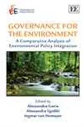 Book cover of Governance for the Environment by Alessandra Goria
