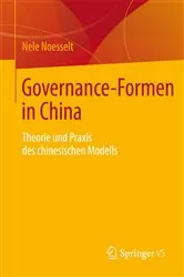 Book cover of Governance-Formen in China by Nele Noesselt
