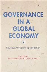 Book cover of Governance in a Global Economy by Miles Kahler