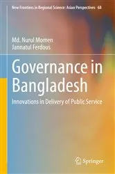 Book cover of Governance in Bangladesh by Md. Nurul Momen