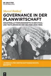 Book cover of Governance in der Planwirtschaft by Marcel Boldorf