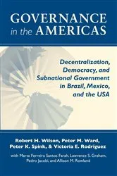 Book cover of Governance in the Americas by Robert H. Wilson
