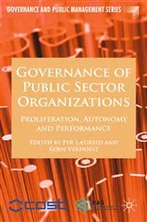 Book cover of Governance of Public Sector Organizations by P. Lægreid