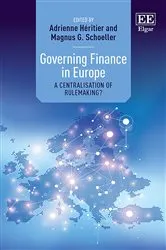 Book cover of Governing Finance in Europe by Adrienne Héritier
