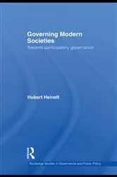 Book cover of Governing Modern Societies by Hubert Heinelt