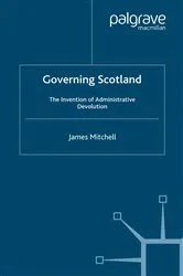 Book cover of Governing Scotland by James Mitchell