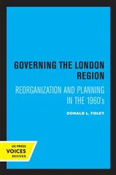 Book cover of Governing the London Region by Donald L. Foley