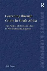 Book cover of Governing through Crime in South Africa by Unknown