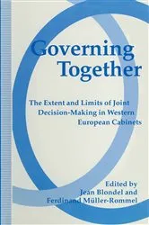 Book cover of Governing Together by Jean Blondel