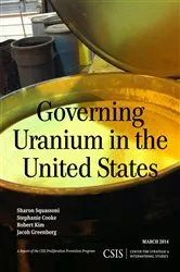 Book cover of Governing Uranium in the United States by Sharon Squassoni