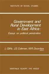 Book cover of Government and Rural Development in East Africa by L. Cliffe