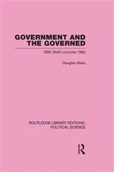 Book cover of Government and the Governed by Douglas Wass