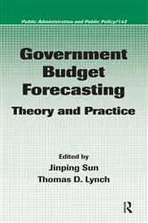 Book cover of Government Budget Forecasting by Jinping Sun