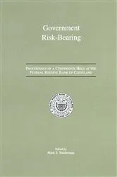 Book cover of Government Risk-Bearing by Mark S. Sniderman