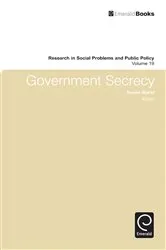 Book cover of Government Secrecy by Susan Maret