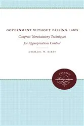 Book cover of Government Without Passing Laws by Michael W. Kirst