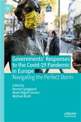 Book cover of Governments' Responses to the Covid-19 Pandemic in Europe by Kennet Lynggaard