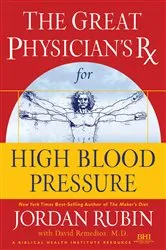 Book cover of GPRX for High Blood Pressure by Jordan Rubin