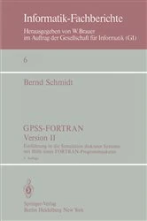 Book cover of GPSS-FORTRAN, Version II (2nd ed.) by B. Schmidt