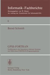 Book cover of GPSS-FORTRAN by B. Schmidt