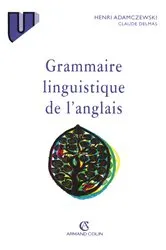 Book cover of Grammaire linguistique de l'anglais by Unknown