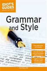 Book cover of Grammar and Style by Mark Peters