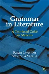 Book cover of Grammar in Literature by Susan Lavender