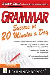 Book cover of Grammar Success in 20 Minutes a Day (2nd ed.) by LearningExpress LLC Editors