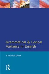 Book cover of Grammatical and Lexical Variance in English by Unknown