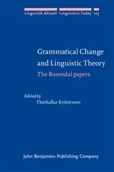Book cover of Grammatical Change and Linguistic Theory by Unknown