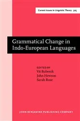 Book cover of Grammatical Change in Indo-European Languages by Vit Bubenik
