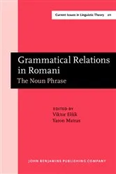 Book cover of Grammatical Relations in Romani by Unknown