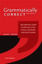 Book cover of Grammatically Correct by Anne Stilman