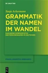 Book cover of Grammatik der Namen im Wandel by Tanja Ackermann