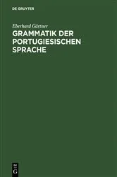 Book cover of Grammatik der portugiesischen Sprache by Eberhard Gärtner