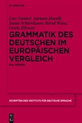 Book cover of Grammatik des Deutschen im europäischen Vergleich by Unknown