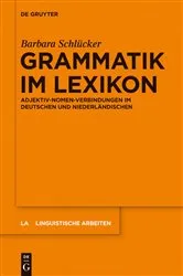 Book cover of Grammatik im Lexikon by Barbara Schlücker