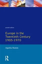 Book cover of Grant and Temperley's Europe in the Twentieth Century 1905-1970 by Arthur James Grant