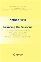 Book cover of Granting the Seasons by Nathan Sivin
