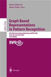Book cover of Graph-Based Representations in Pattern Recognition by Xiaoyi Jiang