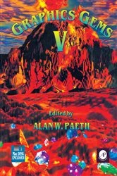 Book cover of Graphics Gems V (Macintosh Version) by Alan W. Paeth