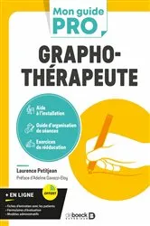 Book cover of Graphothérapeute by Laurence Petitjean