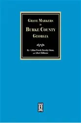 Book cover of Grave Markers in Burke County, Georgia by Lillian Powell