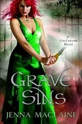Book cover of Grave Sins by Jenna Maclaine