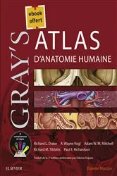 Book cover of Gray's Atlas d'anatomie humaine by Richard L. Drake