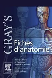Book cover of Gray's Fiches d'anatomie by Richard L. Drake