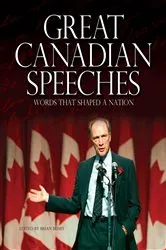 Book cover of Great Canadian Speeches by Brian Busby