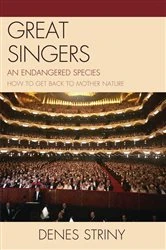 Book cover of Great Singers by Denes Striny