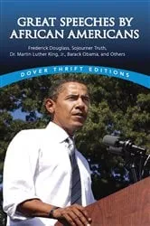 Book cover of Great Speeches by African Americans by Unknown