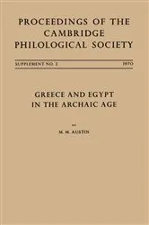 Book cover of Greece and Egypt in the Archaic Age by M.M. Austin